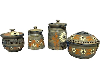 Rustic French Stoneware Pottery from Alsace - Handcrafted Heritage for Your Home