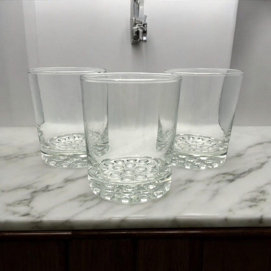 Libbey Nob Hill Rocks/double Old Fashioned Glasses-elegant Drinkware - Etsy