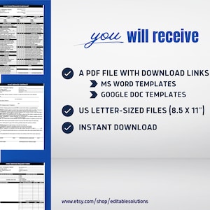 Hvac Contract Bundle Hvac Templates Hvac Contracts Hvac Forms Hvac