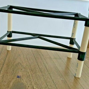 2x Stapelbar 26 x 15 cm Schlangen/Reptil-Sitzstange (K)
