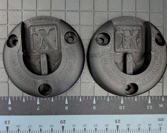 1" PVC Pipe Perch Mounts w/anti roll