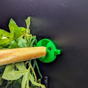 1/2" PVC Pipe Perch Mounts w/Plant Holders