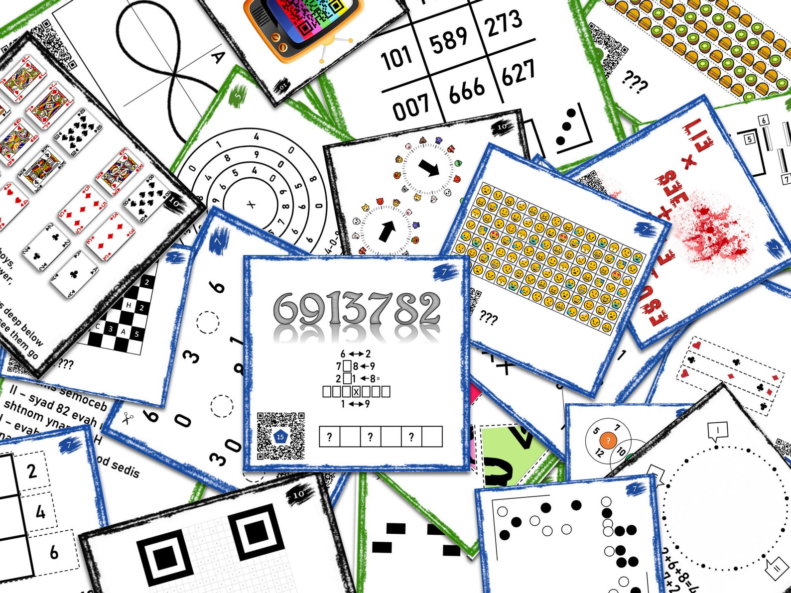 Printable Escape Room Game Puzzle Party Bundle (PDF) Etsy