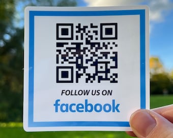 Instagram QR Code Sticker - Follow Us on Instagram – Social Media ...