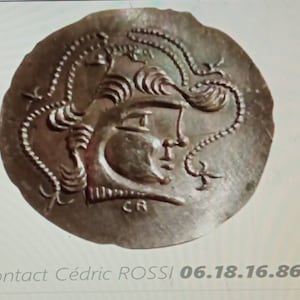 riproduzioni monete antiche BAIOCASSES STATERE WIARS denari moneta moneta Denarius