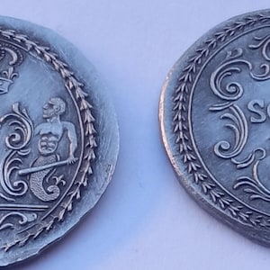 20 Soldi Corsica Pascal Paoli Reproducción, Cabeza de Moro, Casa de la Moneda Independiente 1764