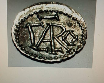 reproductions de monnaies antiques denier  carolingienne Denier de CARLOMAN Ier frère de Charlemagne