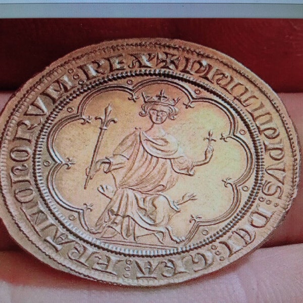 Philippe IV le Bel Masse d'or florin. reproduction denarii monnaie coin