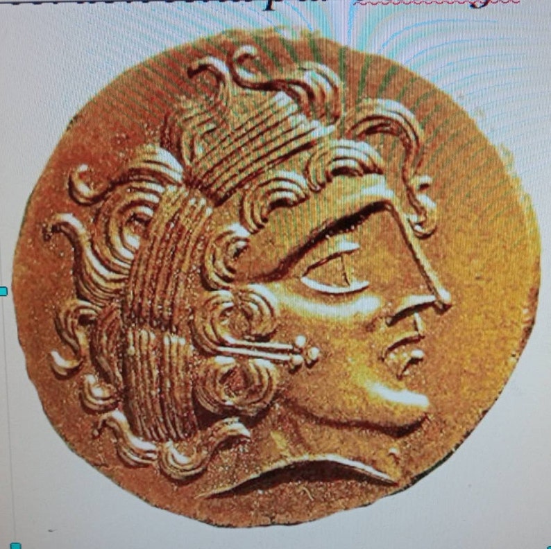 lot de 5 STATERE Gaulois reproductions monnaies antiques image 2