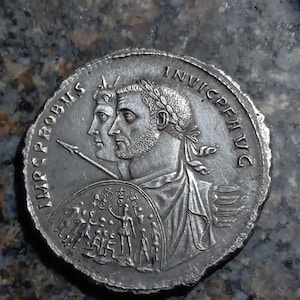 Probus Medallion of 4 siliqua reproductions ancient coins