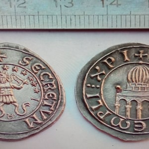 1 Abraxas Medals of the Templars Dome of the Rock Knights Templar Masonic