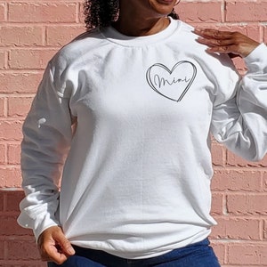 Mimi Heavy Blend Crewneck Sweatshirt, Grandmother shirt, Grandma Sweatshirt, Gift for Grandmother, Mimi Shirt