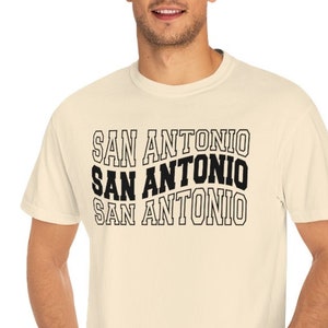 Comfort Colors Wavy San Antonio T-shirt