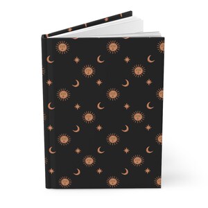 Sun and Moon Hardcover Journal Matt