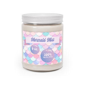 Mermaid Mist Scented Candle