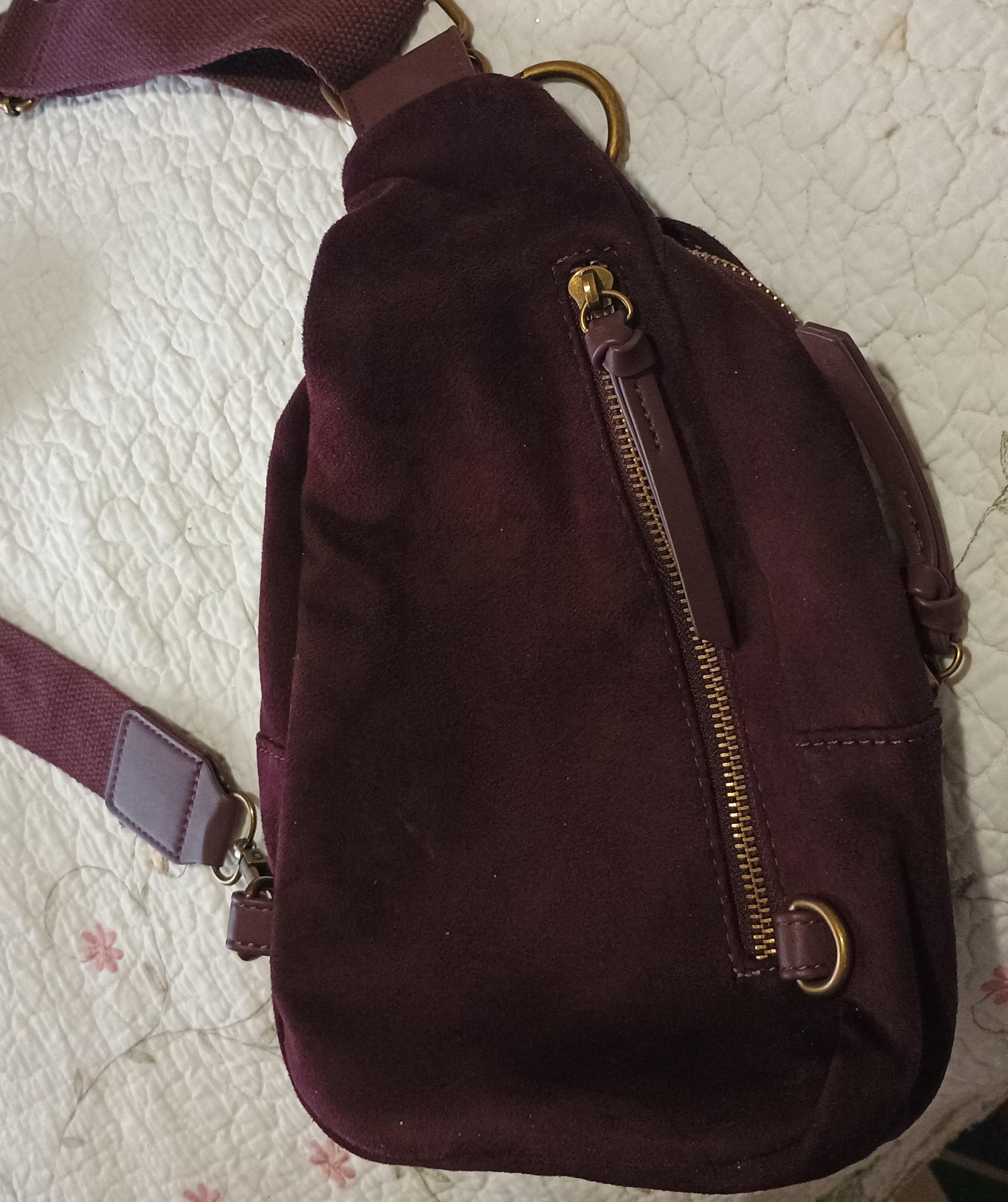 dark berry mini backpack faux leather ECOSUSI for Women Small Backpack Purse for Ladies lightweight design Loungefly The Lilly Red Convertible