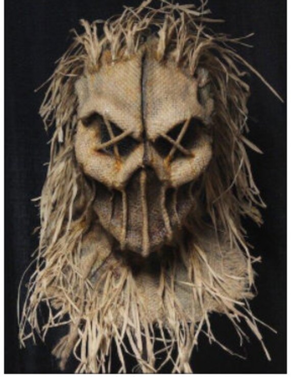 Scarecrow Mask Halloween Horror Decoration Mask Masks - Etsy