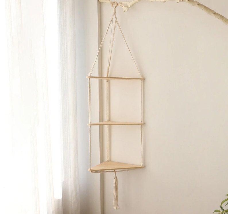 Floating Wooden Shelves Etsy