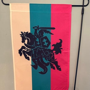 Lithuanian &quot;Vytis&quot; Garden Flag