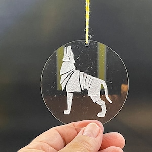 Lithuanian &quot;Iron Wolf&quot; Christmas ornament