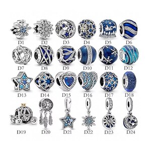 Pandora blue beads hotsell