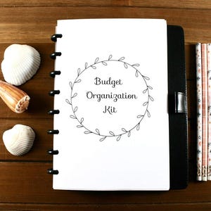 Budget Organization Kit | Fits Half Letter/Junior Size Discbound Planners