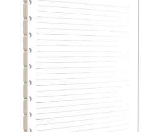 Brain Dump Inserts for 11-Disc Big Happy Planner, Big Happy Planner Notes Refills, Pre-punched Happy Planner Inserts, Planner Notes Inserts