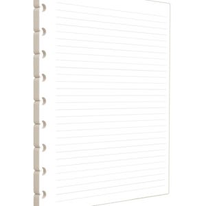 Notes Refill Pages For 9-Disc Planners, Notes Refills, Pre-punched Planner Inserts