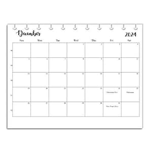 2024 Monthly Refills for 11-Disc Planners (12 Month, Dated JANUARY-DECEMBER 2024), Monthly Calendar Inserts fit Big Happy Planners