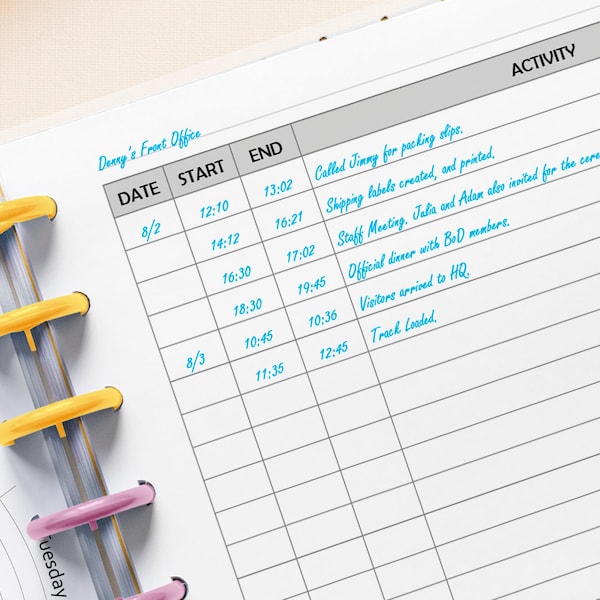 Happy Planner Refill Etsy