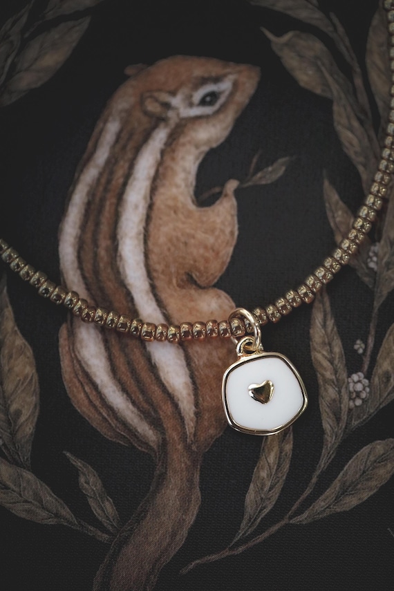 Dainty Heart Charm Necklace