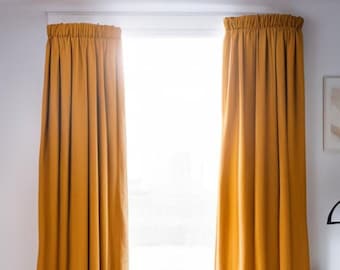 Blackout Velvet Curtains , Custom Color Velvet Blackout Curtains , Luxury Curtains , Curtains for Living Room , Bedroom, Nursery, Terrace