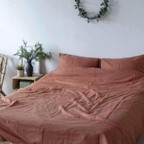 Linen Bedding Etsy