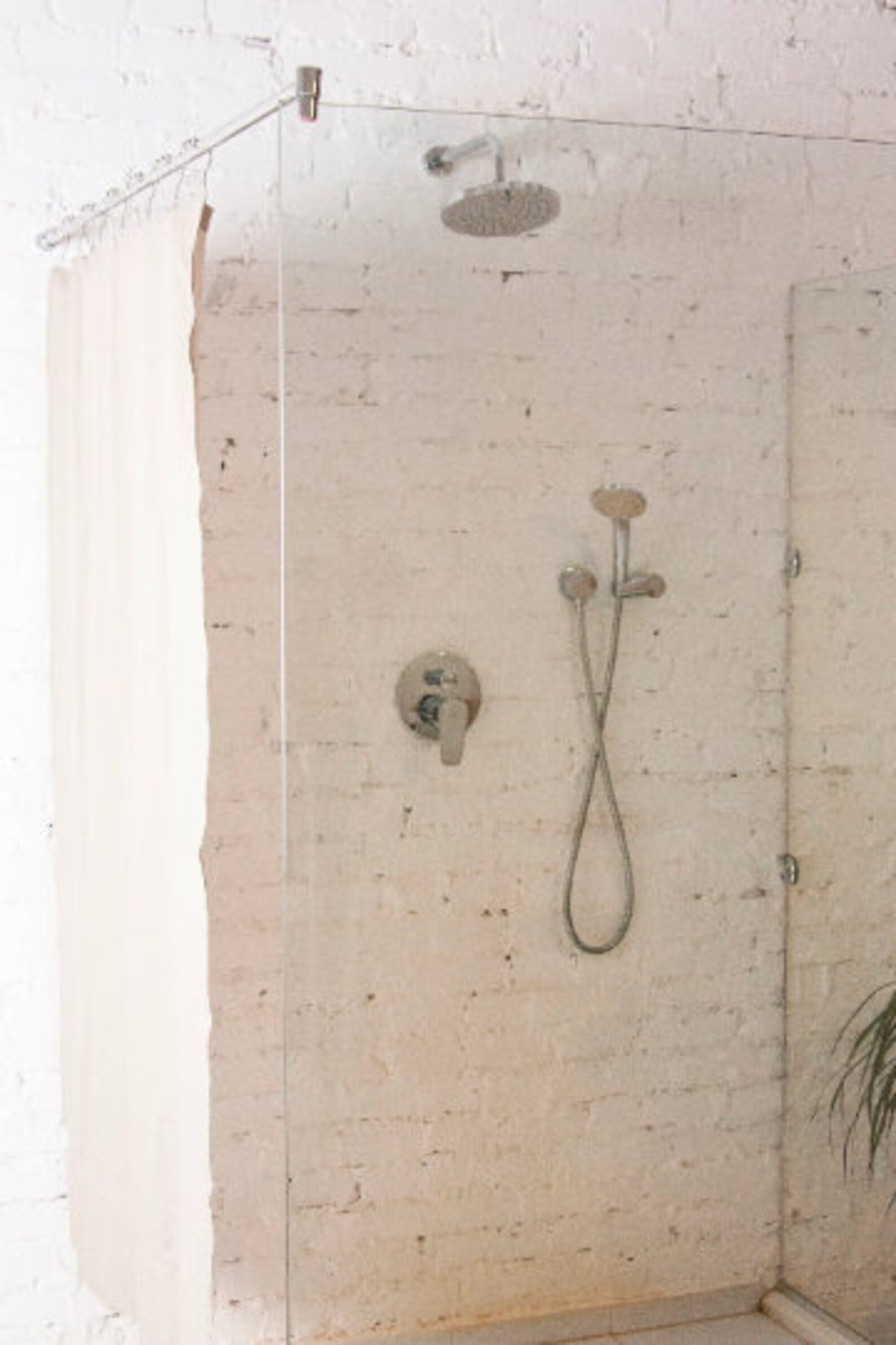 Shower Curtain Linen Shower Curtain Hemp Shower Curtain Etsy