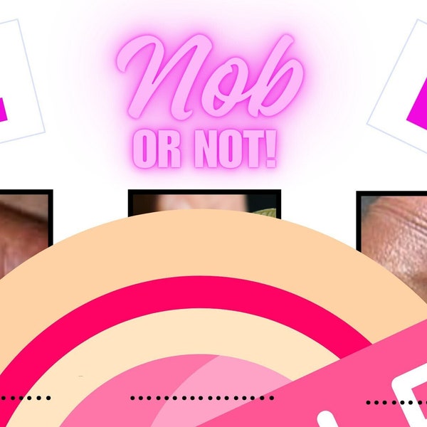 Nob or Not Hen Party Game Printable Download