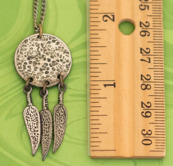 Vintage Buffalo Nickel Necklace 18 inch - W13 - image 3