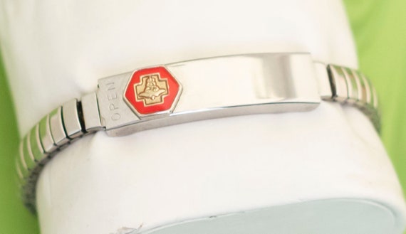 Vintage Stainless Steel Medical First Aid Flexibl… - image 2