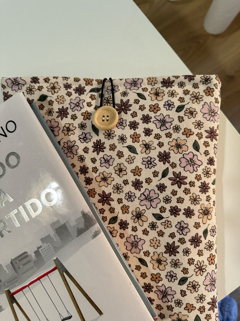 Funda libro, funda ebook FLORES OTOÑALES 画像 3