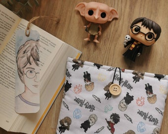 Funda libro, funda ebook acolchada HARRY POTTER