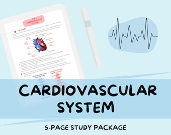 Il sistema cardiovascolare - Guida agli appunti di studio sulla biologia di livello A