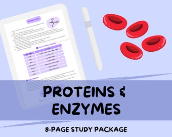 Proteine ed enzimi - Guida agli appunti di studio di biologia di livello A