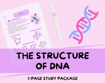 Struttura del DNA - Guida agli appunti di studio di biologia di livello A