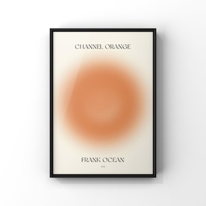 Póster de Aura: Frank Ocean - Channel Orange (Portada del álbum / Aura / Musik / Kunst-Druck / Wand-Kunst)