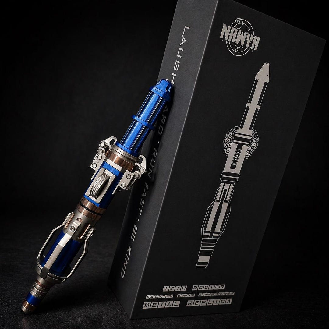 Nawya Replica 12th Doctor Who Sonic Screwdriver Metal Prop Replica