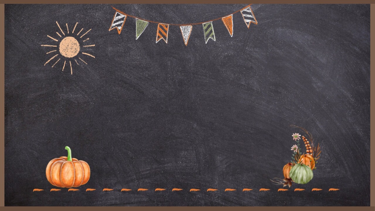 Virtual fall zoom background etsy