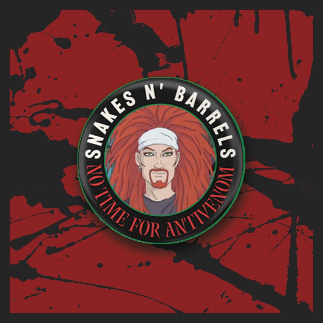 Snakes N' Barrels Album Tour Button Pickles Rock and Etsy