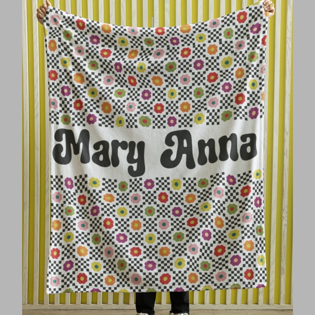 Custom Name Blanket, Preteens Blanket, Personalized Blankets