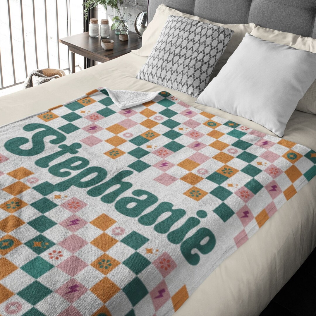 Custom Name Blanket, Preteens Blanket, Personalized Blankets
