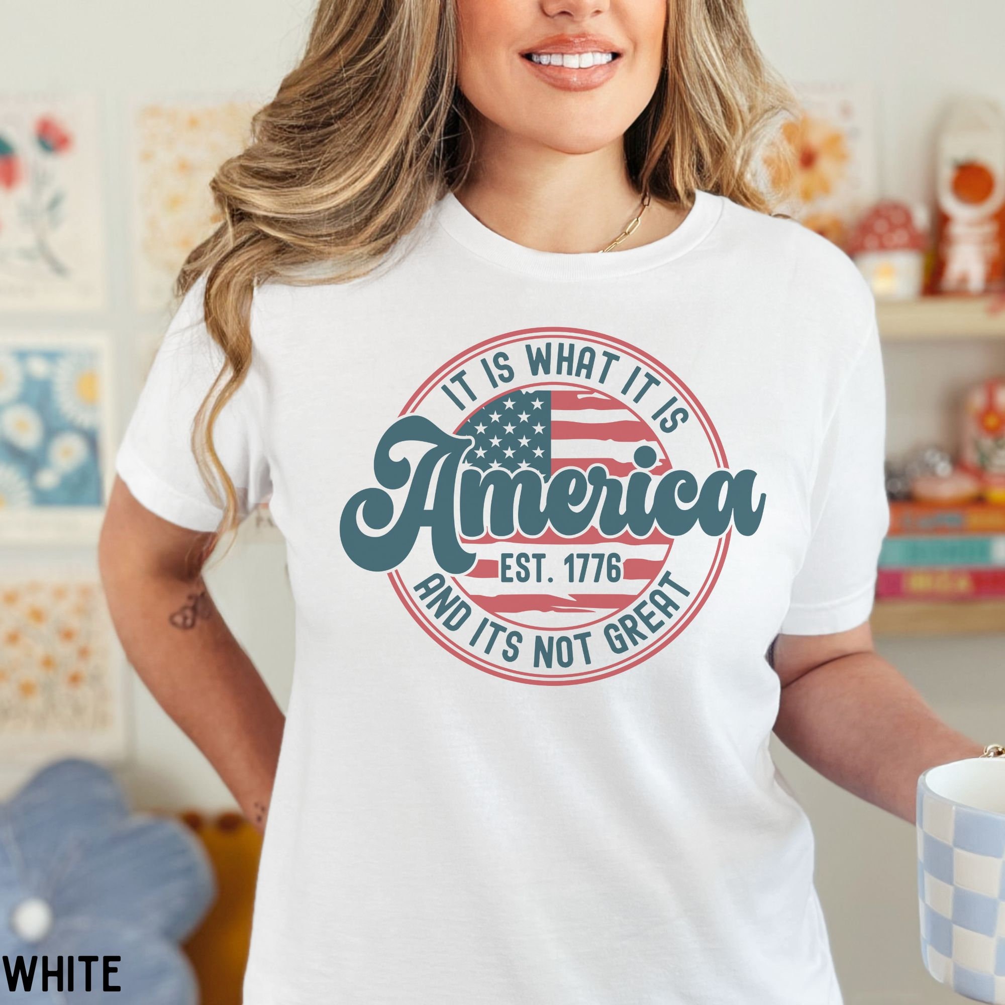 Funny 4th of July Shirt, Anti July 4th Tshirt, Liberal 4th