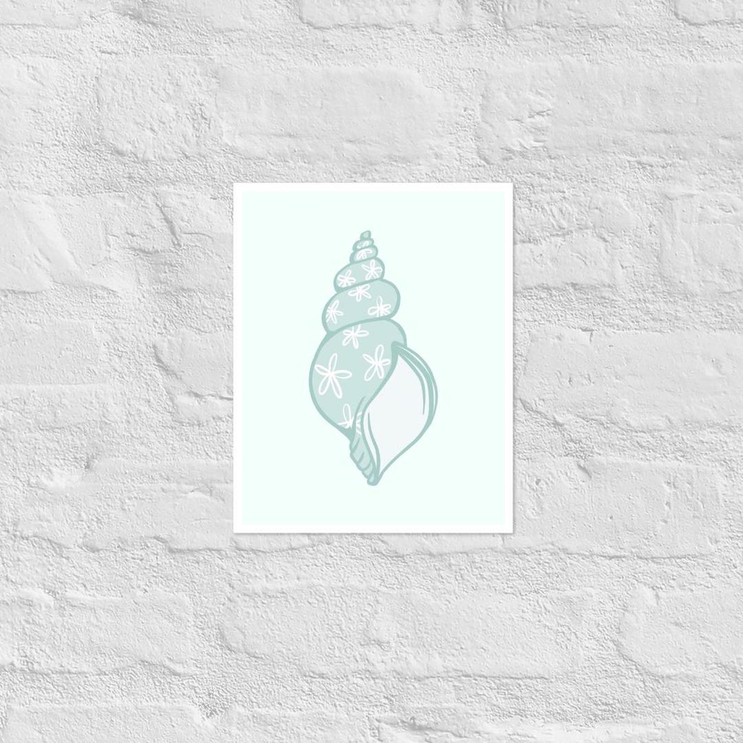 Wentletrap Shell Blue - Etsy